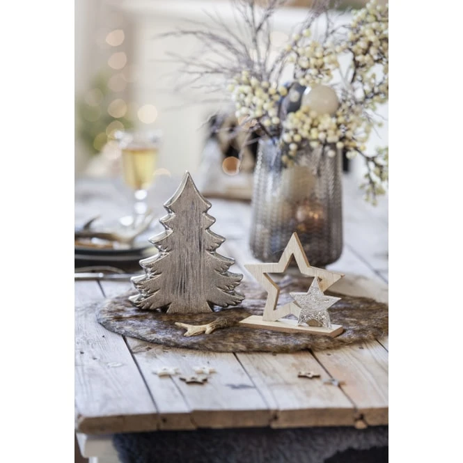 Standdeko - Tannenbaum - Aus Keramik - Ca. 16,5 X 4 X 21 Cm 3 Standdeko - Tannenbaum - Aus Keramik - Ca. 16,5 X 4 X 21 Cm