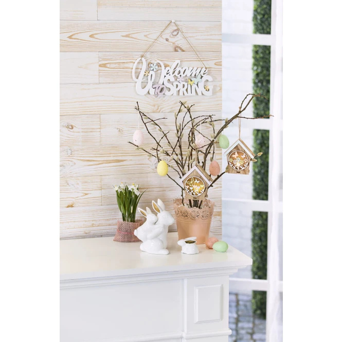 Dekohasen - Aus Keramik - 12,5 X 9 X 16,5 Cm 4 Dekohasen - Aus Keramik - 12,5 X 9 X 16,5 Cm – Bild 2