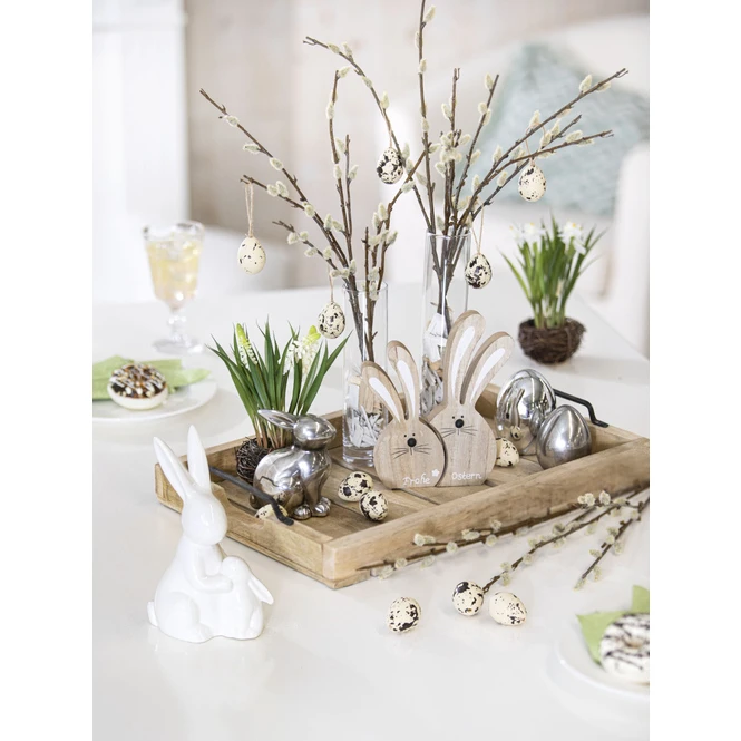 Dekohase - Aus Keramik - 6 X 9 X 9,5 Cm 4 Dekohase - Aus Keramik - 6 X 9 X 9,5 Cm – Bild 2