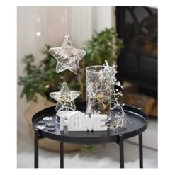 Streudeko - Schneeflocken - 24 Teile - Weiß 7 Streudeko - Schneeflocken - 24 Teile - Weiß -Saisonale Dekorationen alles400