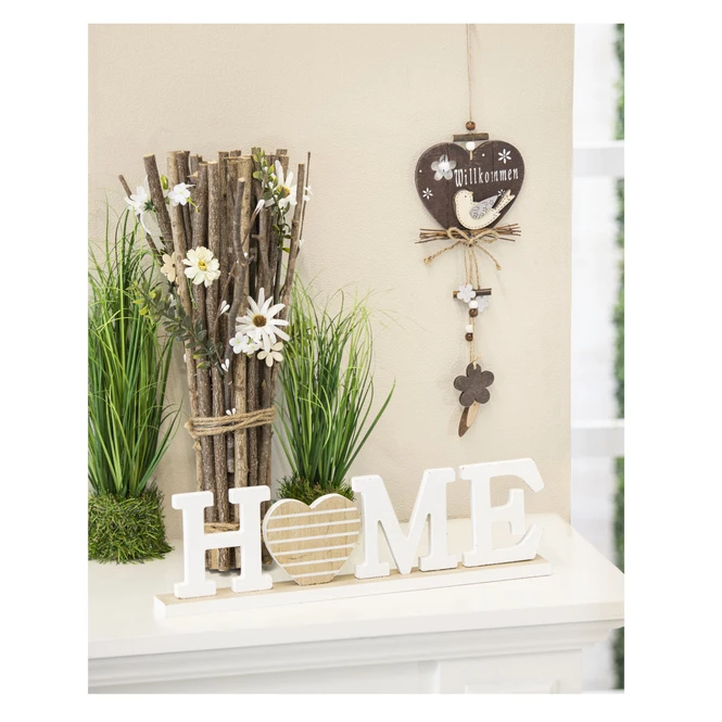 Dekohänger - Herz - Aus Holz - 12 X 46 Cm - 1 Stück 5 Dekohänger - Herz - Aus Holz - 12 X 46 Cm - 1 Stück – Bild 3