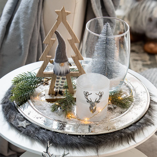 Tannenbaum - Ca. 20 Cm - Silber 4 Tannenbaum - Ca. 20 Cm - Silber – Bild 2