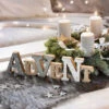 Deko-Schriftzug - Advent - Aus Holz - Ca. 39 X 2 X 10 Cm 1 Deko-Schriftzug - Advent - Aus Holz - Ca. 39 X 2 X 10 Cm -Saisonale Dekorationen alles559