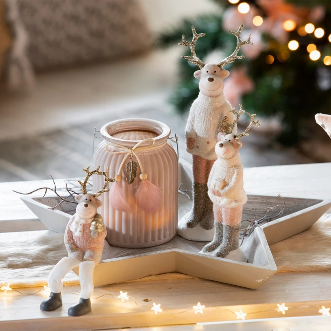 Dekoteller - Stern - Aus Holz - Ø = Ca. 31,5 Cm 5 Dekoteller - Stern - Aus Holz - Ø = Ca. 31,5 Cm – Bild 3