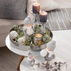 Christbaumkugel - Aus Glas - Ø = Ca. 8 Cm - 1 Stück -Saisonale Dekorationen alles576