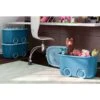 Keter KIS - Ordnungsbox Mit Rollen - Funny Box - Blau - 46 L -Saisonale Dekorationen camerabambinifunny azzurro 1