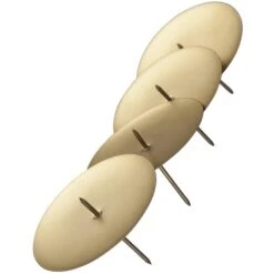 Halter Für Adventskerzen - Ca. 7 Cm - 4 Stück - Gold