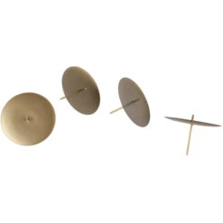 Halter Für Adventskerzen - Ca. 7 Cm - 4 Stück - Gold 7 Halter Für Adventskerzen - Ca. 7 Cm - 4 Stück - Gold -Saisonale Dekorationen gold2 1