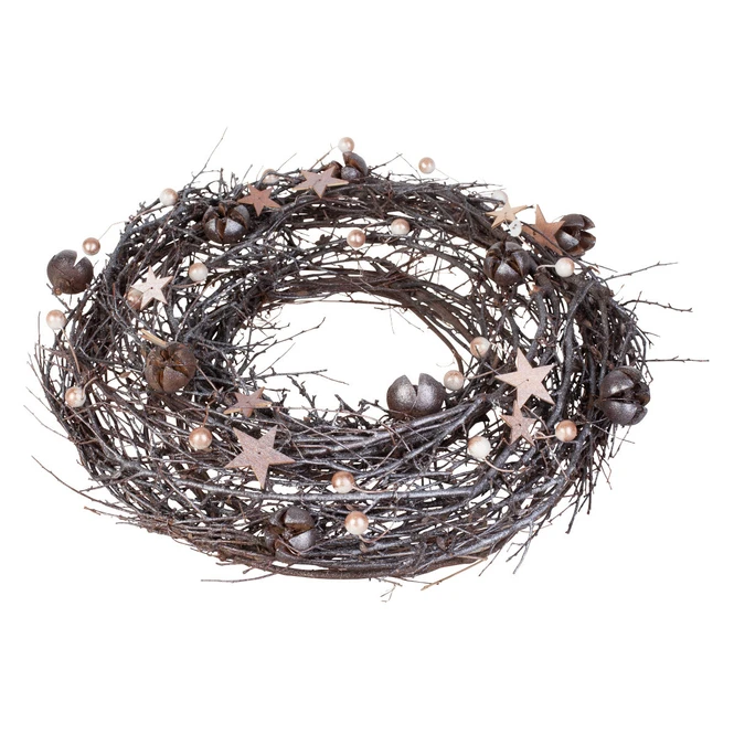 Dekokranz - Aus Rattan - Ca. 36 X 10 Cm 4 Dekokranz - Aus Rattan - Ca. 36 X 10 Cm – Bild 2