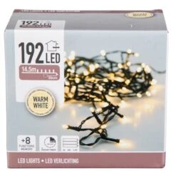 192er LED-Lichterkette - 14,5 M - Warmweiß -Saisonale Dekorationen kette2