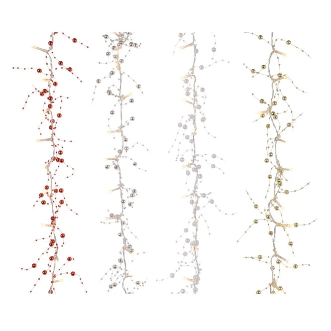 LED-Perlendraht - Ca. 95 Cm - 1 Stück 3 LED-Perlendraht - Ca. 95 Cm - 1 Stück